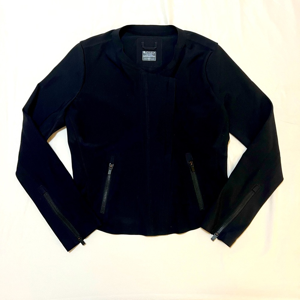Athleta Technical Moto Jacket - size S